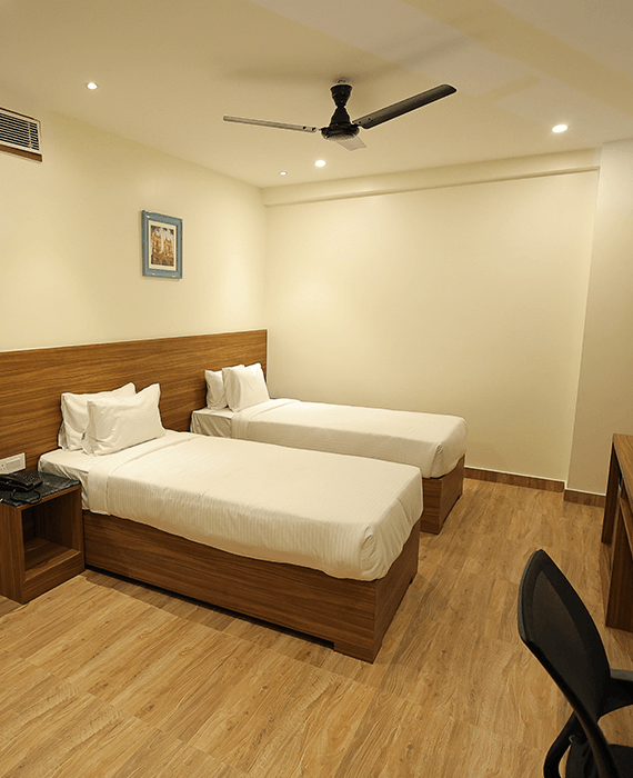 Luxurious premium room at Sharda Residency